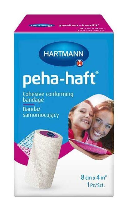 Фото - Інше для медицини Hartmann Peha-haft Bandaż samomocujący 4 m x 8 cm, 1 sztuka 