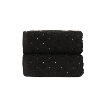 RĘCZNIK 70x140 OLIWIER 100% BAWEŁNA 520g/m2 CZARNY