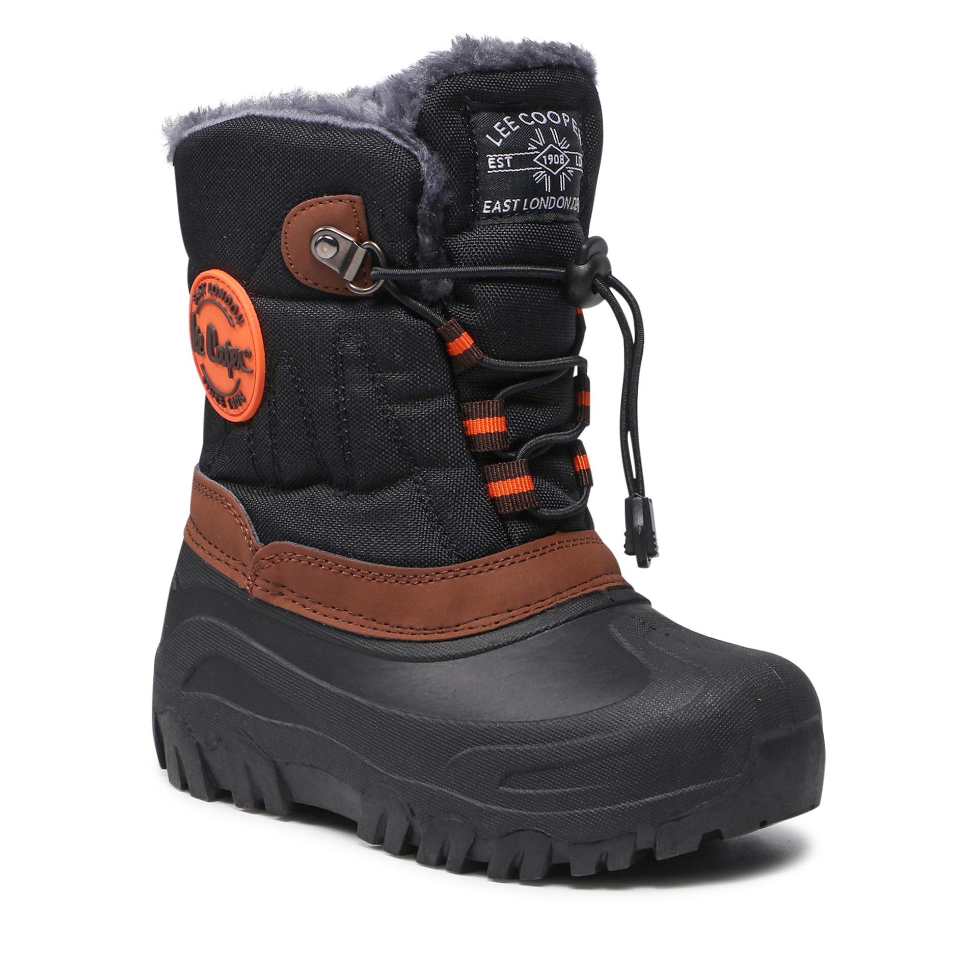 Kozaki LEE COOPER - LCJ-21-44-0524K Black/Camel