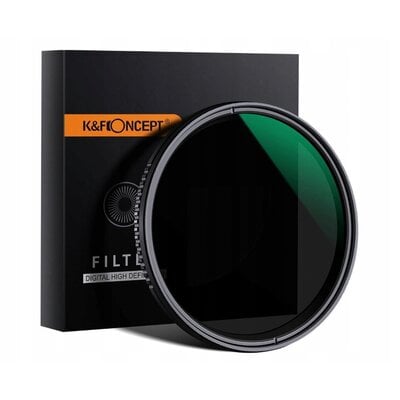 K&F Filtr K&F Filtr ND 55mm REGULOWANY szary FADER ND8-ND2000 KF 101380 SB6576