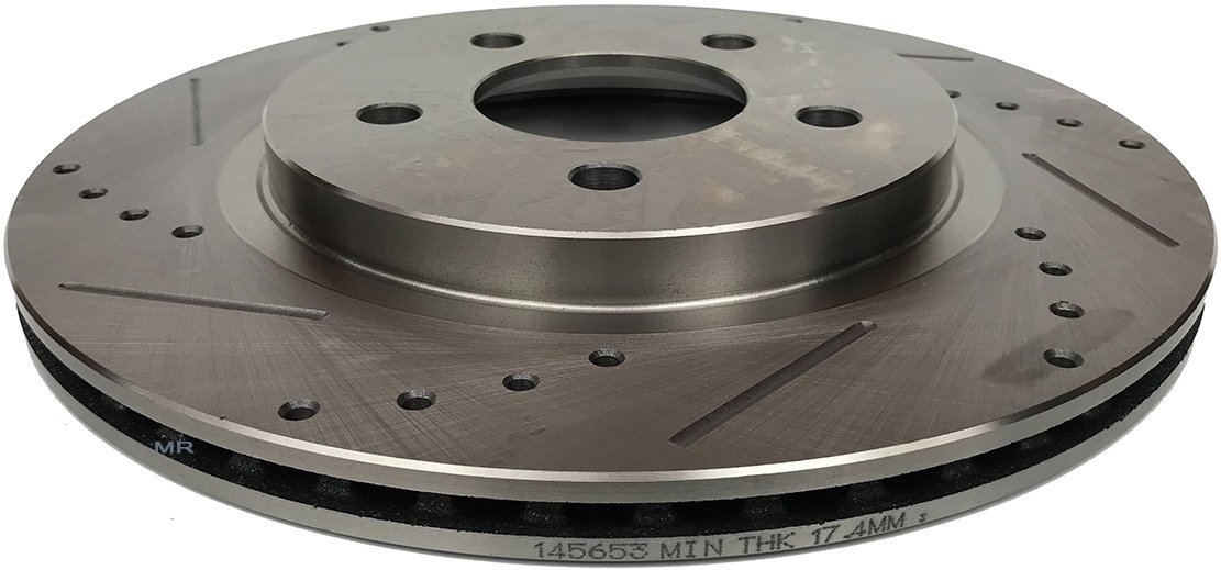Tylna WIERCONA NACINANA tarcza hamulcowa 300mm Ford Mustang 2005-2014