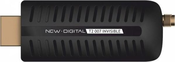 Tuner TV New Digital T2 007 Invisible DVB-T2