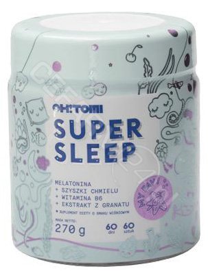 GARDENPHARM OH! Tomi Super Sleep 270 g 60 żelek