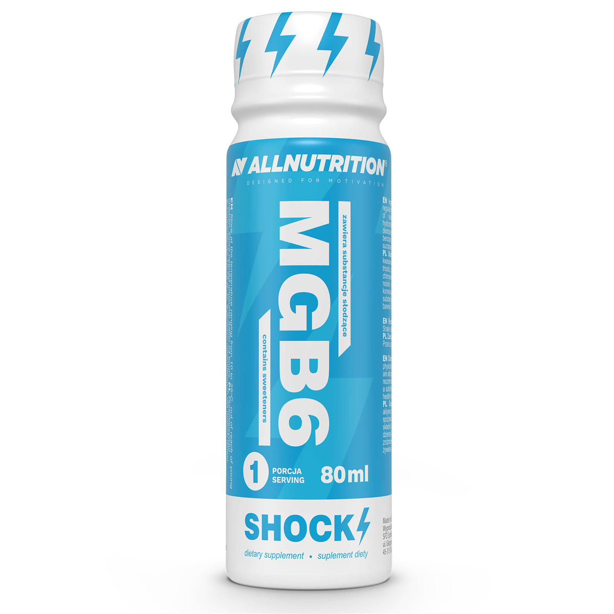 123ratio ALLNUTRITION MGB6 Shock 80 ml 3378821