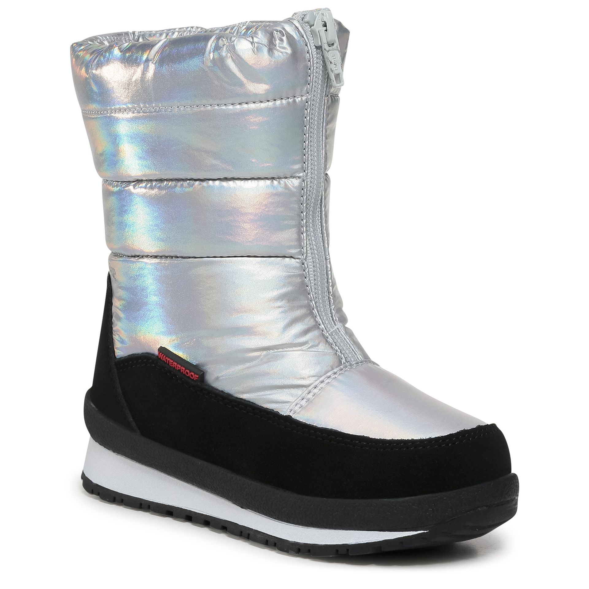 Śniegowce CMP - Kids Rae Snow Boots Wp 39Q4964 Silver U303