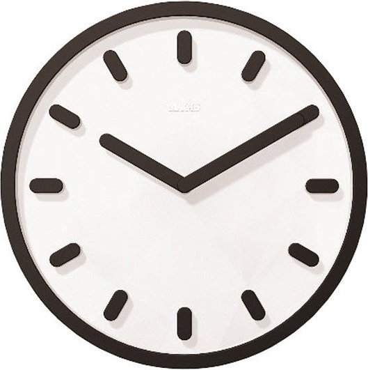 Zegar ścienny Tempo czarny