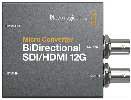 Blackmagic Micro Converter BiDirectional SDI/HDMI Dwukierunkowy 12G (z zasilaczem) -  Raty