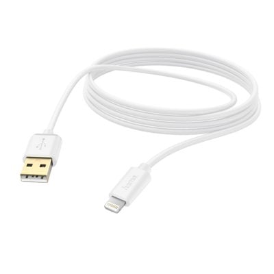 Hama Kabel USB Lightning 3 m Biały