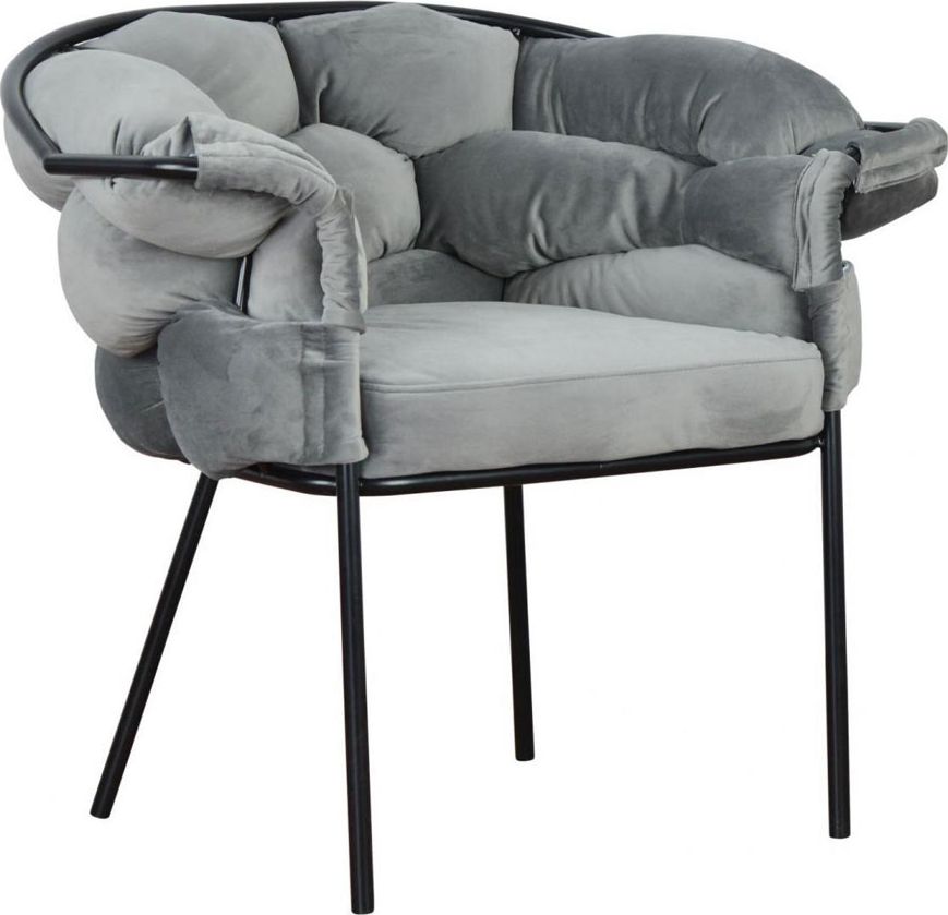 Elior Szary fotel wypoczynkowy - Renfi 3X