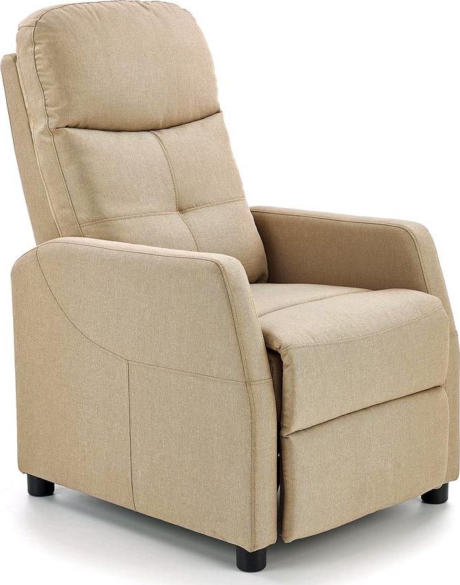 Elior Rozkładany fotel wypoczynkowy Amigos - beżowy