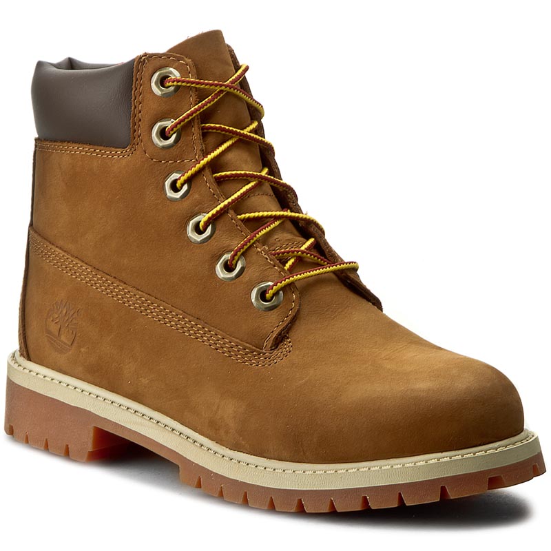 Trapery Timberland 6 In Prem 14949 Rust Nbk/Brown