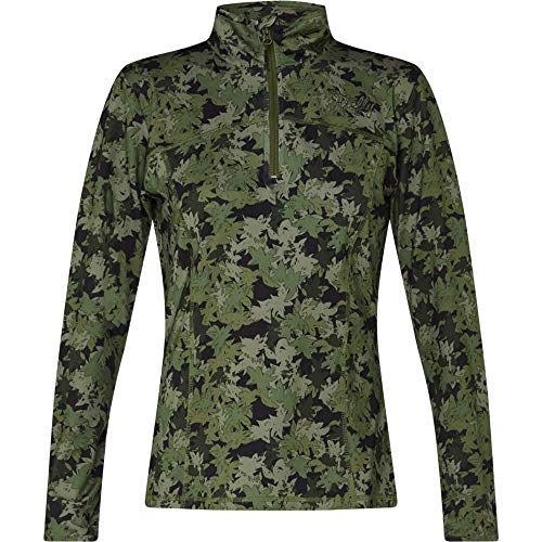 FIREFLY Damska koszulka Aurora z długim rękawem, Aop/Olive, 38