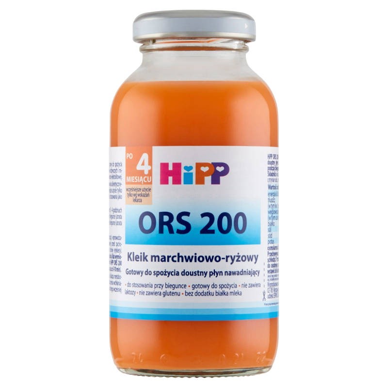 HIPP Hipp ors 200 kleik marchwiowo ryżowy 200 ml