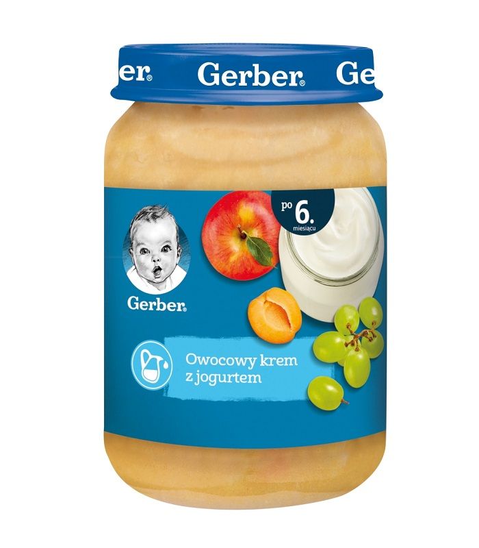 Gerber OWOCOWY KREM/JOGURT 190G