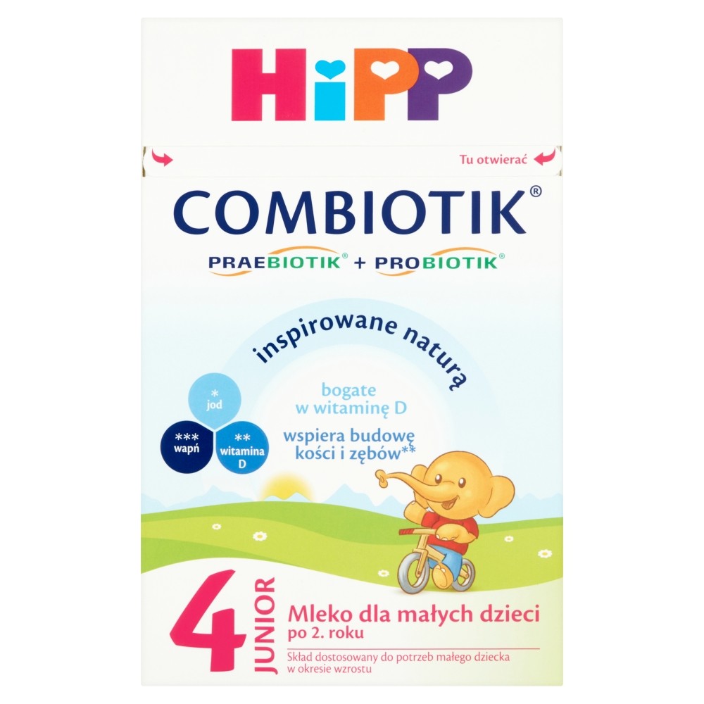 Hipp Junior Combiotik 4 Mleko dla dzieci 750g