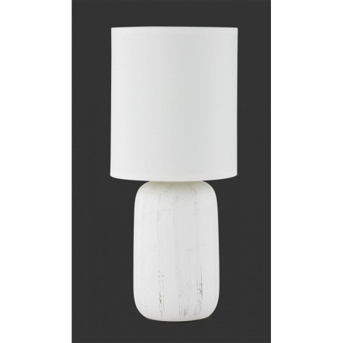 Reality Lampa stołowa Clay z ceramiki i tkaniny (R50411001)