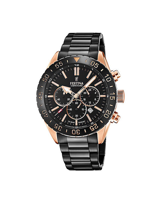 Festina Zegarek F20578-1 Ceramic Chrono -