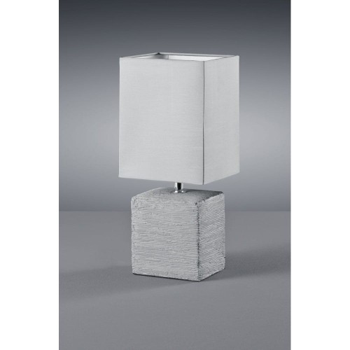 Trio RL Ping R50131087 lampka stołowa biurkowa 1x40W E14 szary