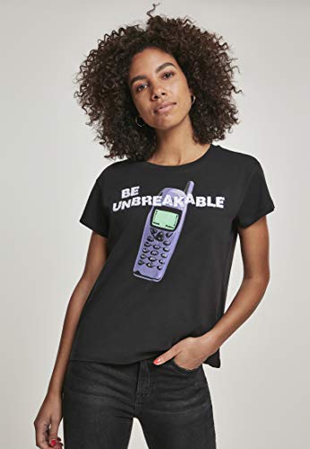 Mister Tee Damska koszulka damska Unbreakable Tee T-shirt, czarny, M MT1023