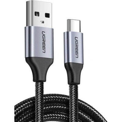 UGREEN Kabel 60124 (USB 3.0 typu C M - USB 2.0 M; 0,25m; kolor czarny) 2_223308