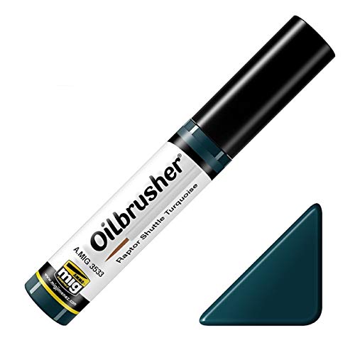 mig Farba olejna Oilbrusher Ammo Mig - Raptor Shuttle Turquoise mig 3533