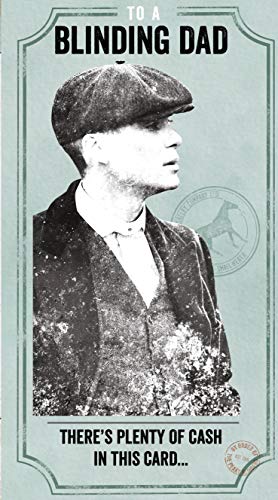 Peaky Blinders Peaky Blinders Kartka urodzinowa taty - oślepiający tata PY005