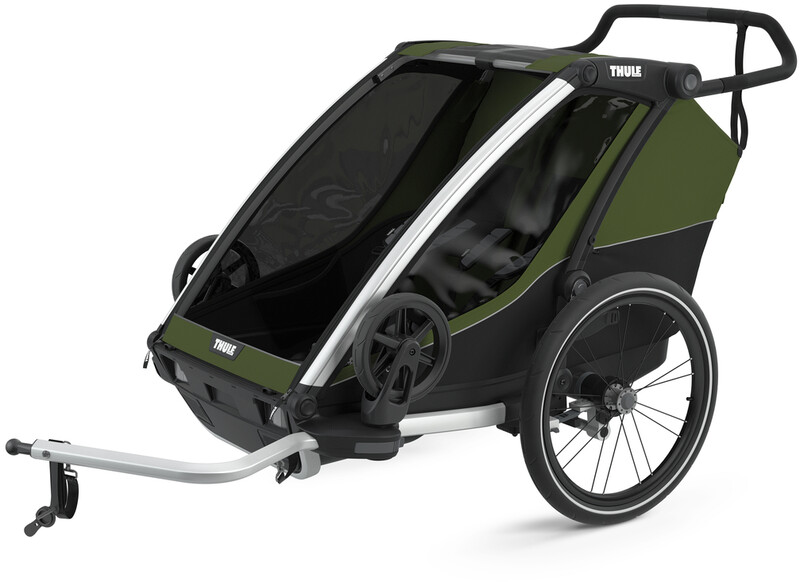 Thule Chariot Cab przyczepka rowerowa CypressGreen - ciemny zielo TH/10204021