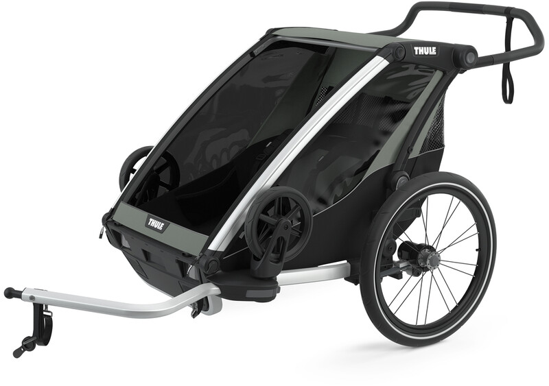 Thule Chariot Lite2 przyczepka rowerowa Agave czarno-szara TH/10203022