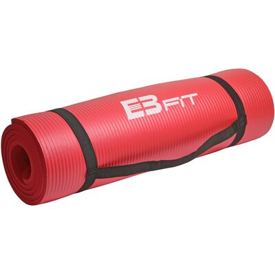 EB FIT Mata Fitness Nbr 180X60X1CM Czerwona + Torba Eb Fi