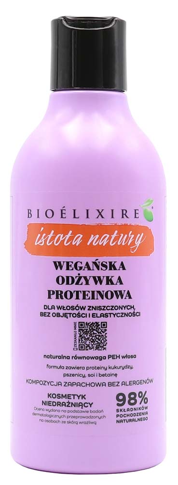 Bioelixire Istota Natury wegańska odżywka proteinowa 400ml