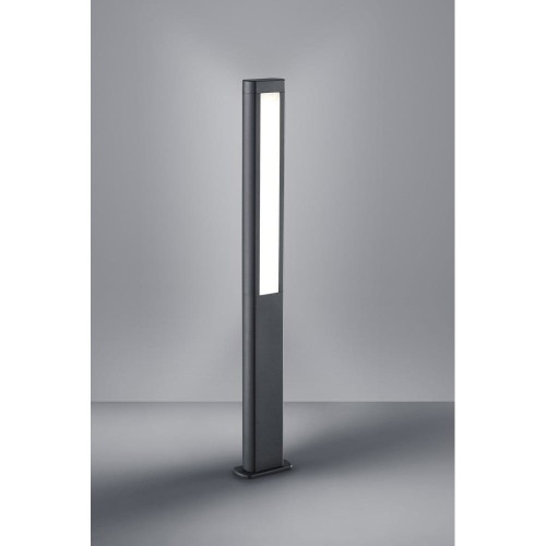 Trio Leuchten Nowoczesna lampa zewnętrzna ciemnoszara 100cm zawiera LED - Polo