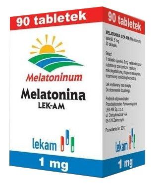 Lekam Melatonina 1mg 90 szt.