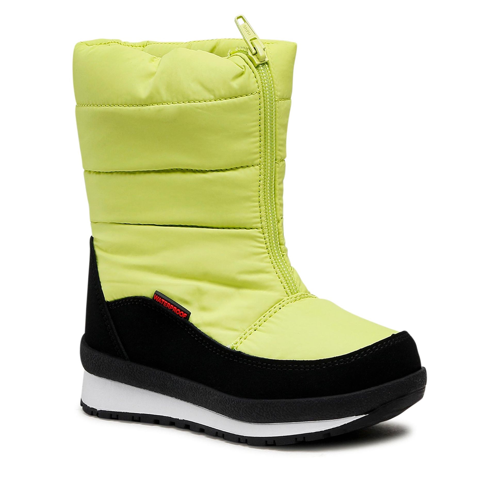 CMP Śniegowce Kids Rae Snow Boots Wp 39Q4964 Lime E010