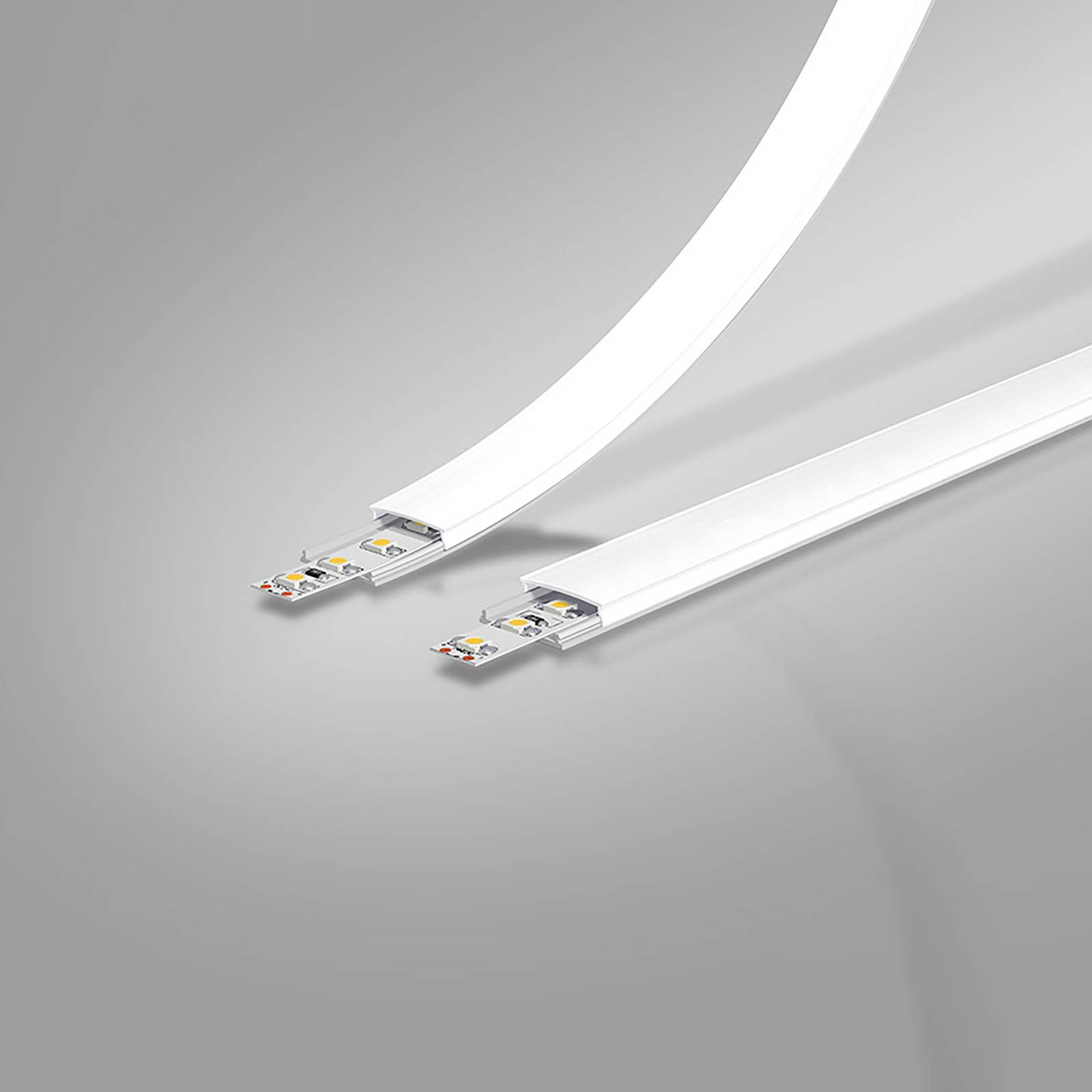 LEDart EVN EVN APFLAT4 aluminium, 200cm U zginany