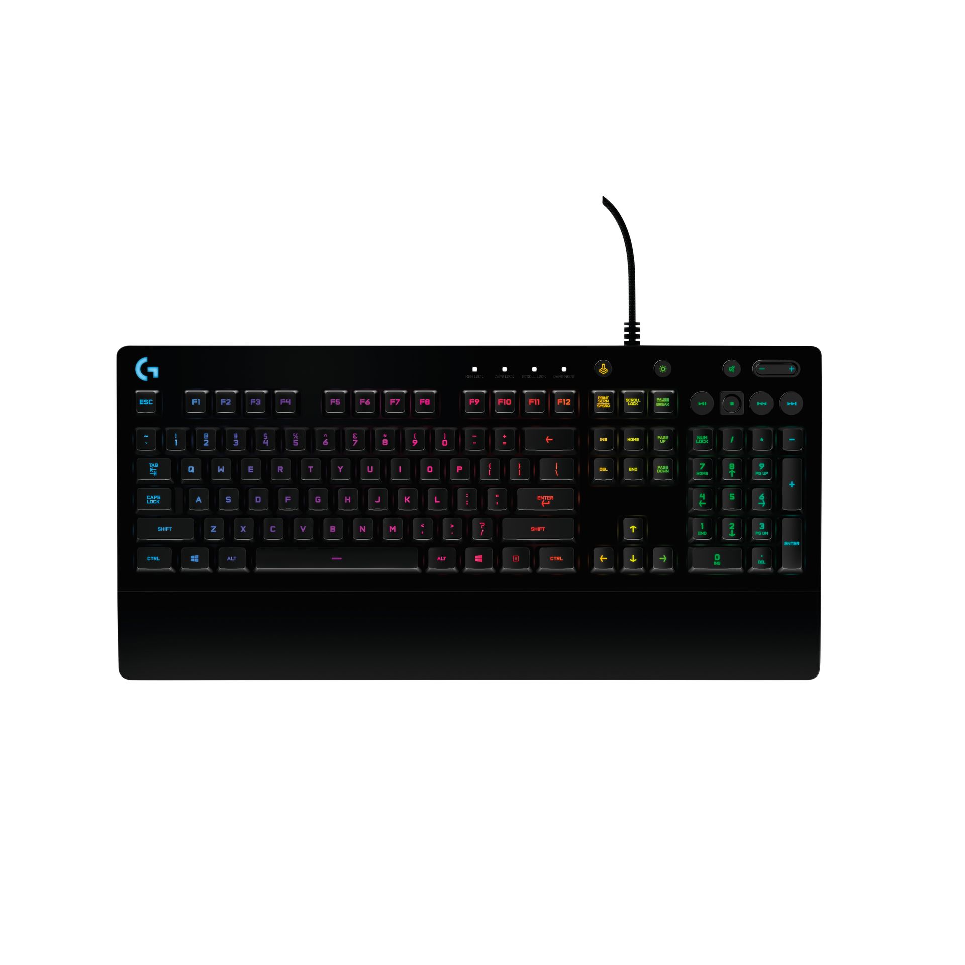 Logitech G G213 Prodigy klawiatura USB AZERTY Francuski Czarny 920-008088