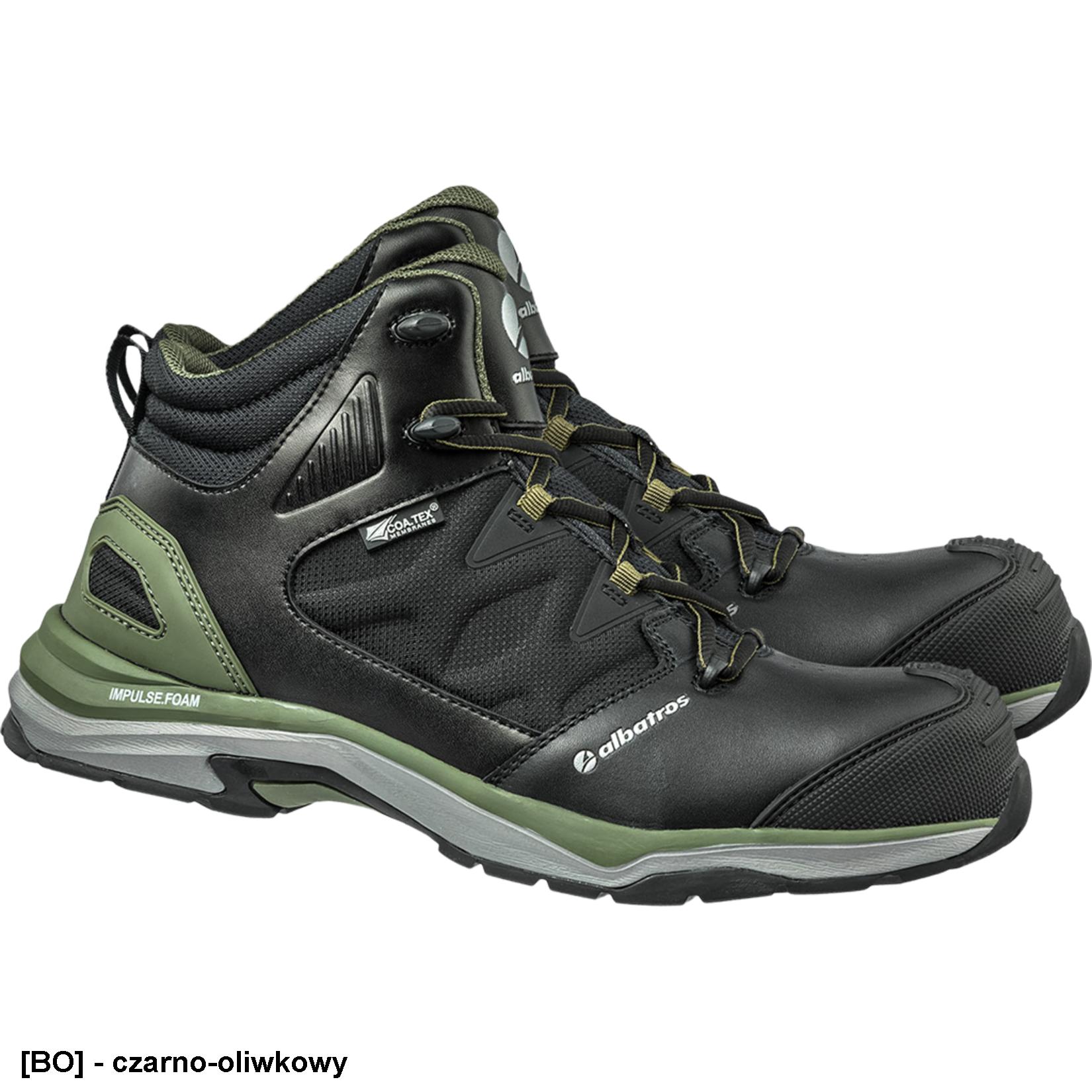 BRA-ULTCTX-T - Trzewiki bezpieczne ULTRATRAIL BLACK MID S3 ESD HRO SRC.  - 2 kolory - 39-47