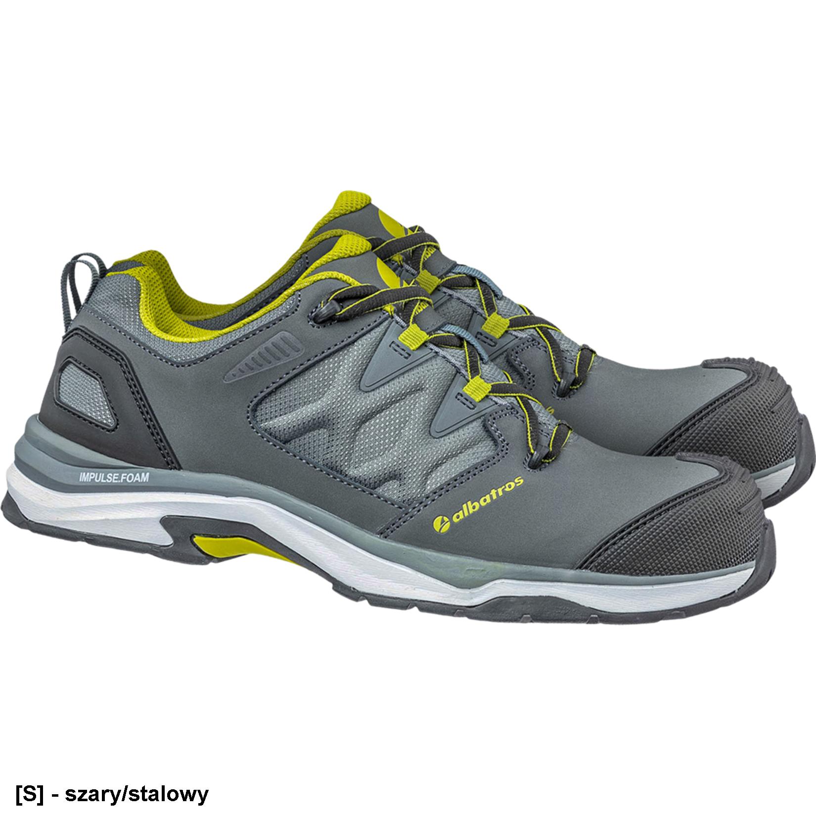 BRA-ULTRA-P - Półbuty bezpieczne ULTRATRAIL GREY LOW S3 ESD HRO SRC - 36-47