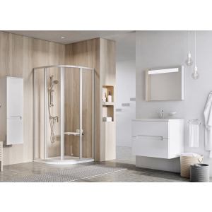 Ravak 3114OU02Z1 Kabina prysznicowa p$954okr$955g$956a SKCP4-80 satyna szk$957o Transparent 195