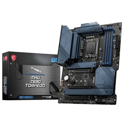 MSI Płyta główna MAG Z690 TORPEDO s1700 4DDR5 DP/HDMI M.2 ATX MAG Z690 TORPEDO