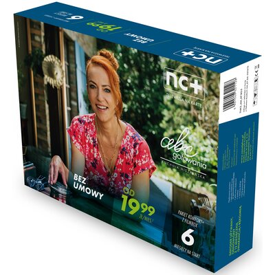NC+ BG5 z usługą telewizja na kartę (110 kanałów, 6 m-c na start z FilmBox)