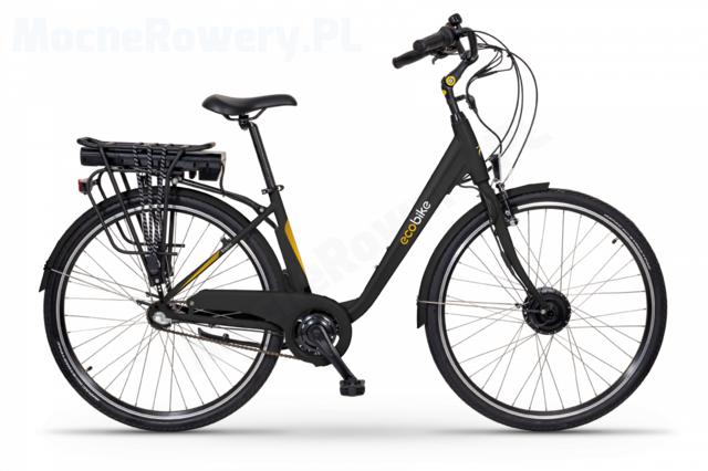 EcoBike Rower elektryczny Basic NEXUS 2022 czarny 28 cali