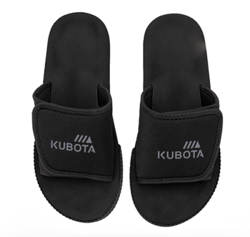 Klapki Kubota Rzep 2.0 Czarne
