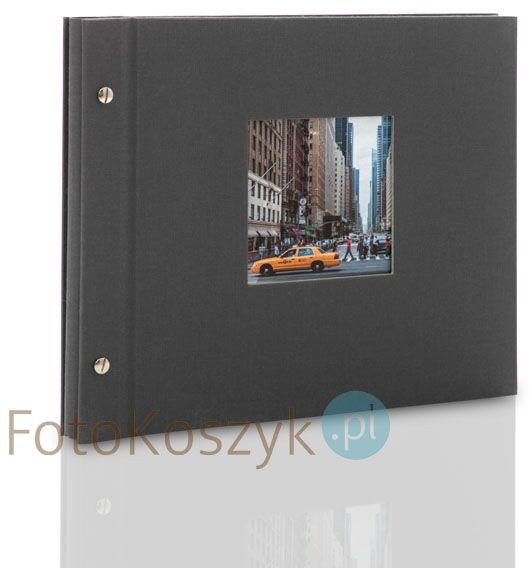 Album wklejany Goldbuch Bella Vista XXL szary (tradycyjny, 40 kremowych stron)