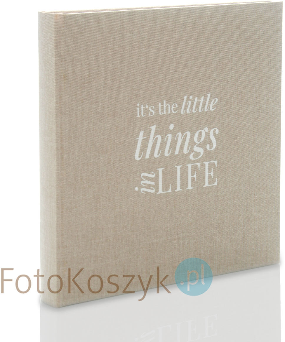 Album na zdjęcia wklejane Goldbuch Linum creme (tradycyjne 60 kremowych stron)