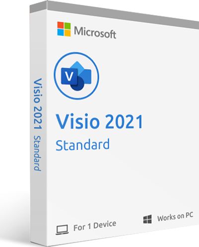 Microsoft Program Visio Standard 2021 D86-05942 OEMICAVIS21S0A1