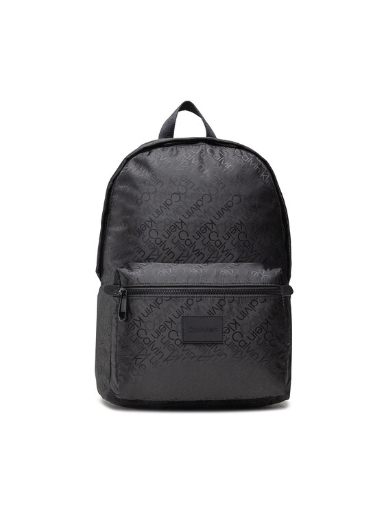 Calvin Klein Plecak Ck Code Campus Bp Jacquard K50K508149 Czarny Plecak Ck Code Campus Bp Jacquard K50K508149 Czarny