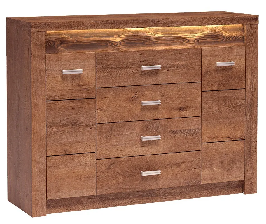 Komoda w dekorze jesion jasny Z7-H19