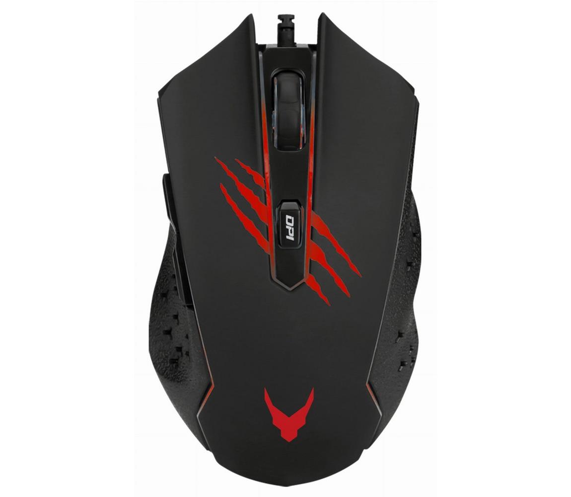LED RGB Mysz do gier VARR 1200/1800/2400/3600 DPI