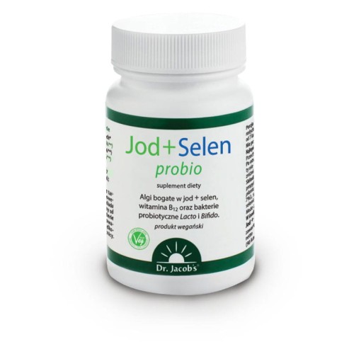 Dr Jacobs Jod + Selen probio 90 kapsułek, Dr Jacobs 1031-77916