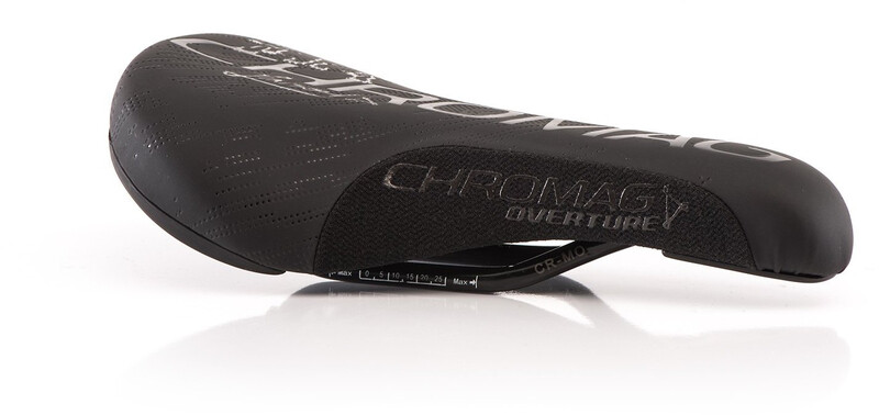 Chromag Chromag Overture Saddle, czarny  2021 Siodełka Downhill, Freeride, Dirt i BMX 130-009-72